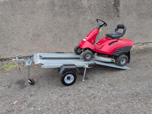 Ride mower mobility - ride, on
