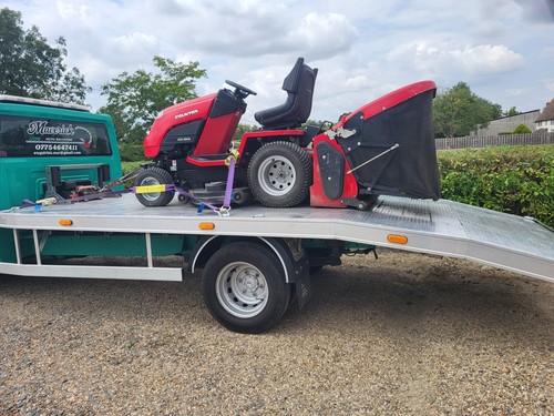 Ride mowers transport - ride,