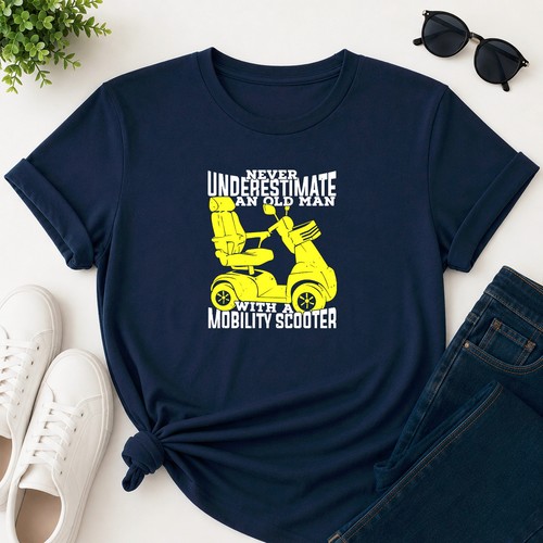 Mobility scooter shirt mens - mobility,